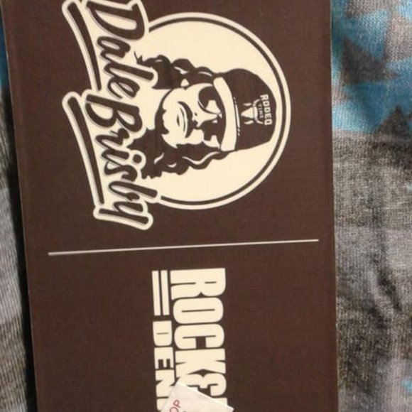 NWT XXL DALE BISBY ROCK & ROLL DENIM SHRT SLV T - Picture 6 of 10